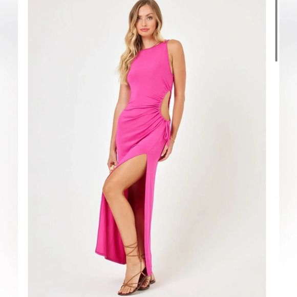 l*space Dresses & Skirts - NWT L*SPACE- Tiana Dress Bougainvillea pink size medium
